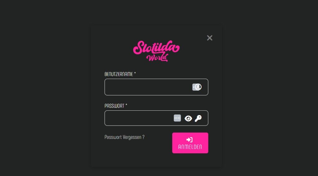 Registrierung Slotilda